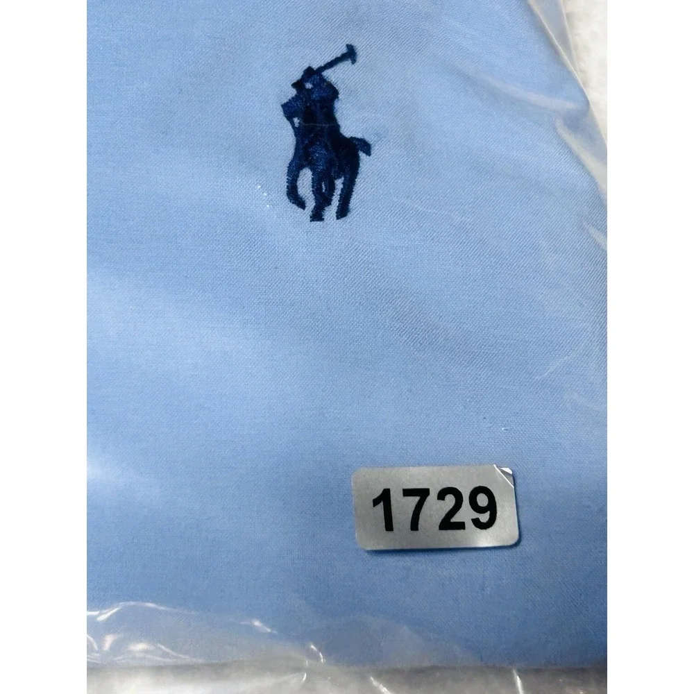Polo Ralph Lauren Men's Classic Fit Performance Oxford Shirt Light Blue 2XL $138